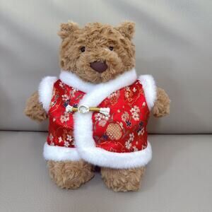 Bartholomew bear cute clothes outfits - Chinese Style Vest[PDD-04-14IN]